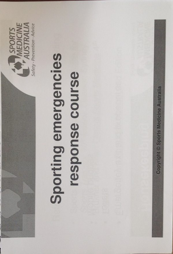 Sporting Emergencies Response Course